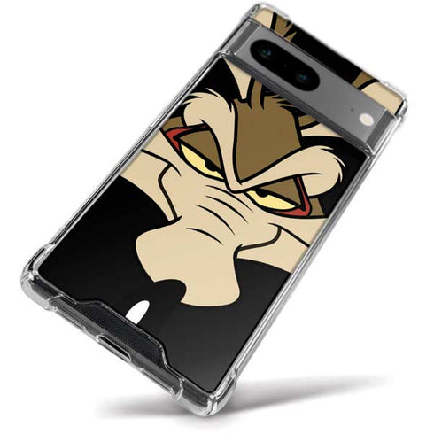 Looney Tunes Wile E. Coyote Smile Google Pixel 8a Clear Case